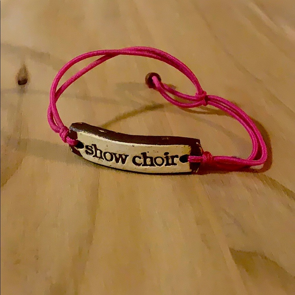 ‘show choir’ MudLove Adjustable Bracelet